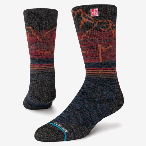Stance -  Jimmy Chin Garhwal Crew - Red - Le coureur nordique