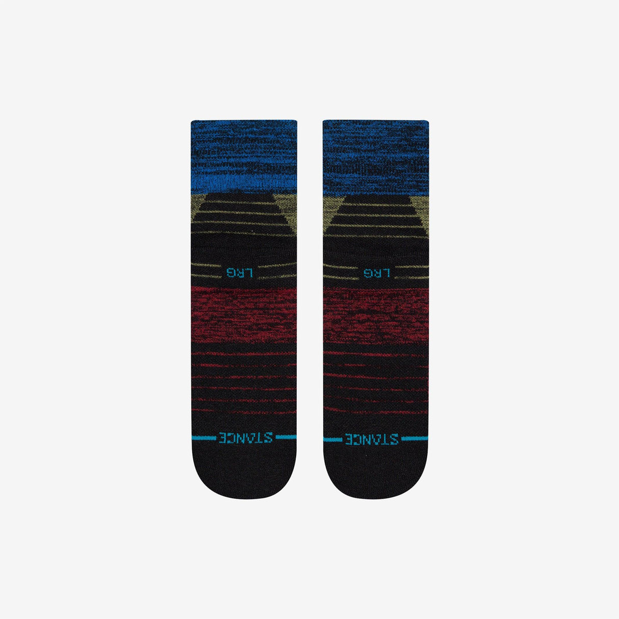 Stance - Lineage Wool Quarter - Black - Le coureur nordique