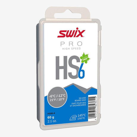 Swix - HS6 Blue (-6C to -12C) - 60g - Le coureur nordique