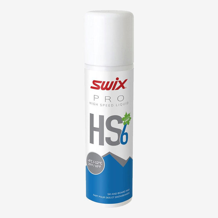 Swix - HS6 Liquid Blue (-4C to -12C) - 125ml - Le coureur nordique