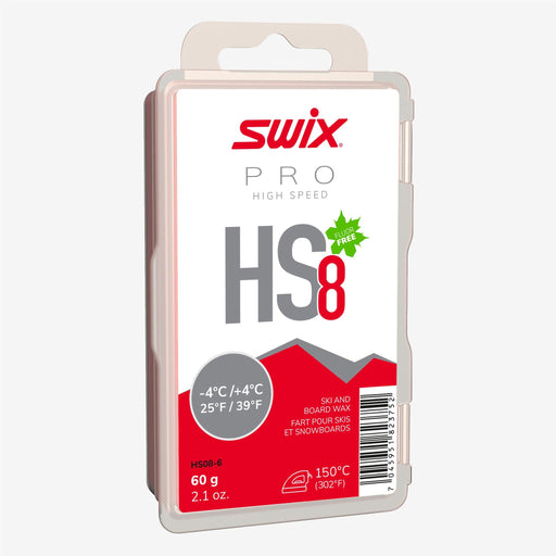 Swix - HS8 Red (-4C to +4C) - 60g - Le coureur nordique