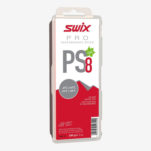Swix - PS8 Red -4°C to +4°C, 180g - Le coureur nordique