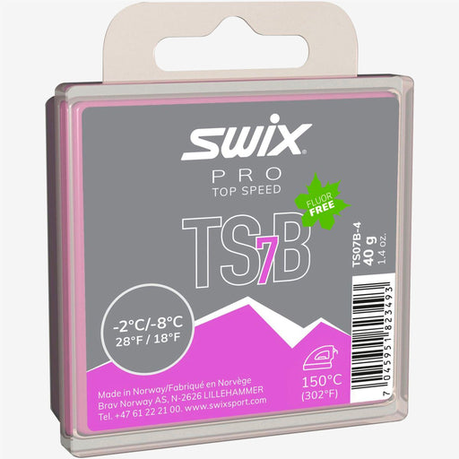 Swix - TS7 Black (-2C to -8C) - 40 g - Le coureur nordique