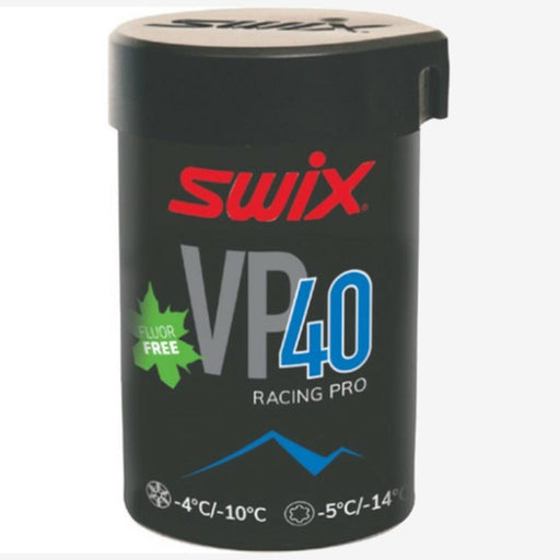 Swix - VP40 Blue Kick Wax (-5°C to -14°C) - 45g - Le coureur nordique